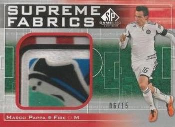 2011 SP Game Used - Supreme Fabrics #SF-PA Marco Pappa Front