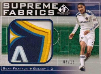 2011 SP Game Used - Supreme Fabrics #SF-SF Sean Franklin Front