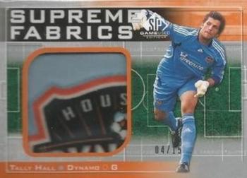 2011 SP Game Used - Supreme Fabrics #SF-TH Tally Hall Front