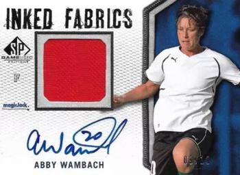 2011 SP Game Used - Inked Fabrics #IF-AW Abby Wambach Front