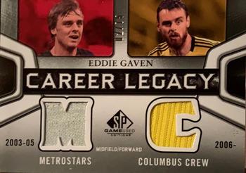 2011 SP Game Used - Career Legacy Duals #CL2-EG Eddie Gaven Front