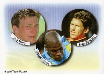 1998 Futera Chelsea Fans Selection #8 9 Card Team Puzzle Front