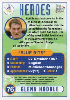 1998 Futera Chelsea Fans Selection #76 Glenn Hoddle Back