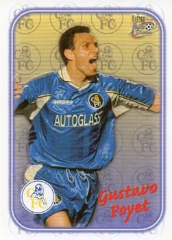 1998 Futera Chelsea Fans Selection - Special Edition Embossed #SE10 Gustavo Poyet Front