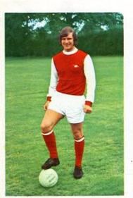 1971-72 FKS Publishers Wonderful World of Soccer Stars Stickers #4 Eddie Kelly Front