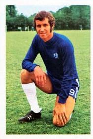 1971-72 FKS Publishers Wonderful World of Soccer Stars Stickers #28 Peter Osgood Front