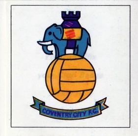 1971-72 FKS Publishers Wonderful World of Soccer Stars Stickers #C Coventry City - Club badge sticker Front