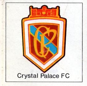1971-72 FKS Publishers Wonderful World of Soccer Stars Stickers #D Crystal Palace - Club badge sticker Front