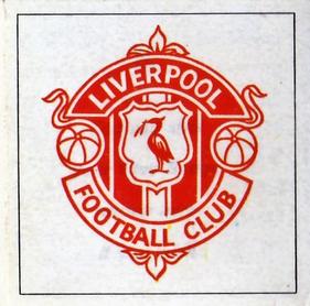 1971-72 FKS Publishers Wonderful World of Soccer Stars Stickers #K Liverpool - Club badge sticker Front
