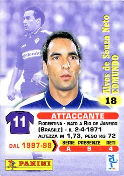 1999 Panini Calcio Serie A #18 Edmundo Back