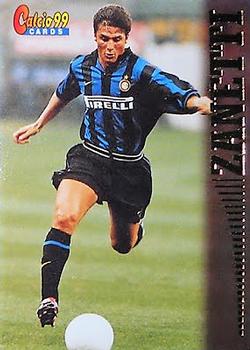 1999 Panini Calcio Serie A #37 Javier Zanetti Front