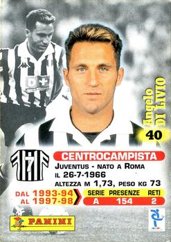 1999 Panini Calcio Serie A #40 Angelo Di Livio Back