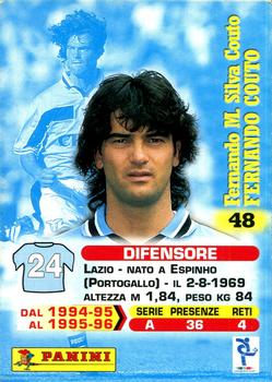 1999 Panini Calcio Serie A #48 Fernando Couto Back