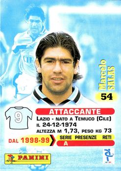 1999 Panini Calcio Serie A #54 Marcelo Salas Back