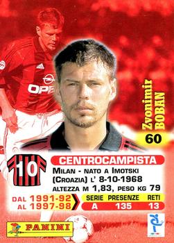 1999 Panini Calcio Serie A #60 Zvonimir Boban Back