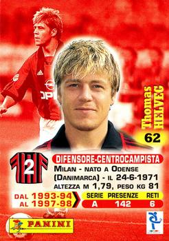1999 Panini Calcio Serie A #62 Thomas Helveg Back