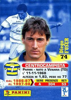 1999 Panini Calcio Serie A #74 Diego Fuser Back