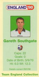 1998 BP England '98 #NNO Gareth Southgate Back