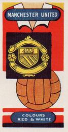 1958 Football Clubs and Badges #3 Manchester United Front