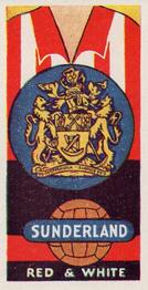 1958 Football Clubs and Badges #23 Sunderland Front