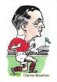 1998 Fosse Soccer Stars 1919-1939 : Series 1 #8 Clarrie Bourton Front