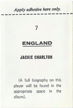 1970 FKS Publishers Mexico 70 World Cup Soccer Stars #7 Jack Charlton Back