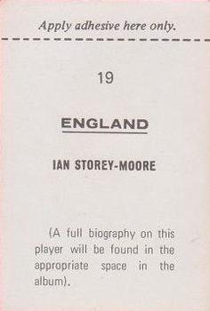 1970 FKS Publishers Mexico 70 World Cup Soccer Stars #19 Ian Storey-Moore Back