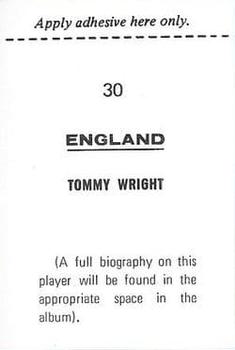 1970 FKS Publishers Mexico 70 World Cup Soccer Stars #30 Tommy Wright Back