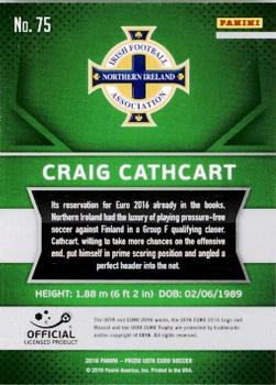 2016 Panini Prizm UEFA Euro #75 Craig Cathcart Back