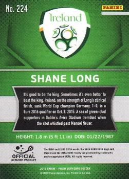 2016 Panini Prizm UEFA Euro #224 Shane Long Back