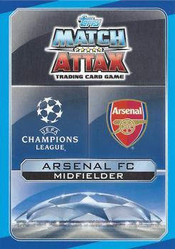 2016-17 Topps Match Attax UEFA Champions League #ARS8 Jack Wilshere Back