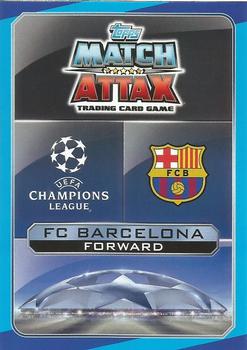 2016-17 Topps Match Attax UEFA Champions League #BAR3 Aleix Vidal Back