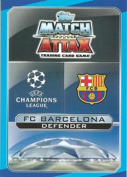 2016-17 Topps Match Attax UEFA Champions League #BAR4 Jeremy Mathieu Back