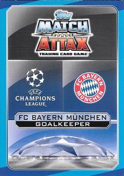 2016-17 Topps Match Attax UEFA Champions League #BAY2 Manuel Neuer Back