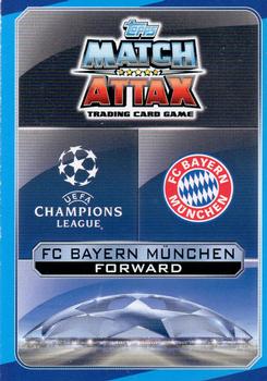 2016-17 Topps Match Attax UEFA Champions League #BAY15 Robert Lewandowski Back