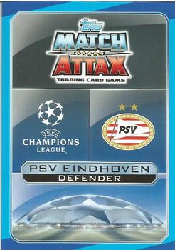 2016-17 Topps Match Attax UEFA Champions League #PSV7 Jetro Willems Back