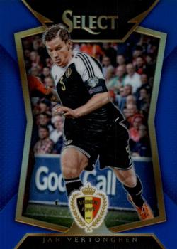 2015-16 Panini Select - Blue Prizm #86 Jan Vertonghen Front