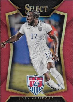 2015-16 Panini Select - Red Prizm #17 Jozy Altidore Front