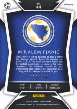 2015-16 Panini Select - Orange Prizm #44 Miralem Pjanic Back