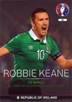 2016 Panini Adrenalyn XL UEFA Euro #16 Robbie Keane Front