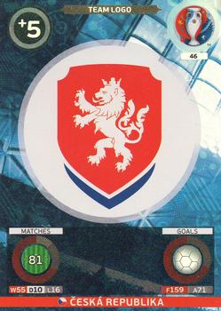 2016 Panini Adrenalyn XL UEFA Euro #46 Team Logo Front