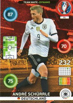 2016 Panini Adrenalyn XL UEFA Euro #71 Andre Schurrle Front