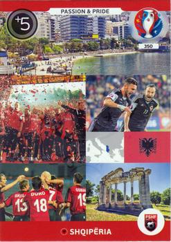 2016 Panini Adrenalyn XL UEFA Euro #350 Passion & Pride Front