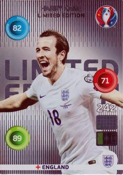 2016 Panini Adrenalyn XL UEFA Euro - Limited Editions #NNO Harry Kane Front