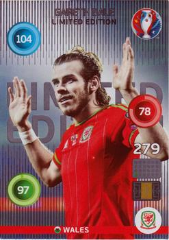 2016 Panini Adrenalyn XL UEFA Euro - Limited Editions #NNO Gareth Bale Front