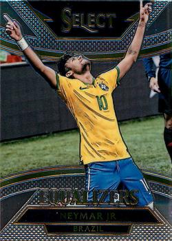 2015-16 Panini Select - Equalizers #4 Neymar Jr Front
