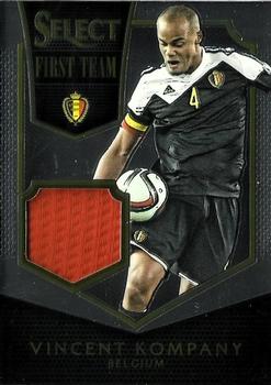 2015-16 Panini Select - First Team Swatches #FT-VK Vincent Kompany Front