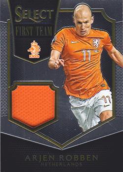 2015-16 Panini Select - First Team Swatches #FT-AR Arjen Robben Front