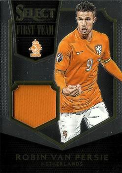 2015-16 Panini Select - First Team Swatches #FT-RVP Robin van Persie Front