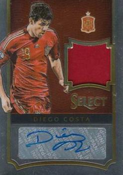 2015-16 Panini Select - Jersey Autographs #JA-DC Diego Costa Front
